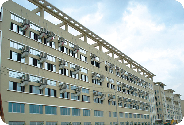 電子廠(chǎng)環(huán)?？照{(diào)安裝案例